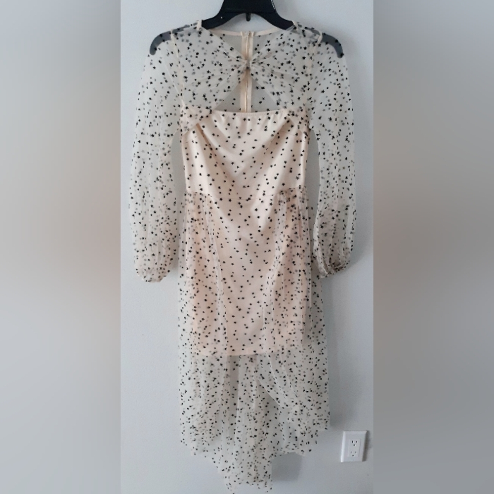 Double Crazy Stars Mini Dress